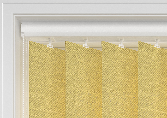 Savona, Lustrous Yellow - Vertical Blind - Image 9